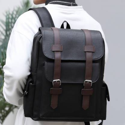 Mochila em Couro New York
