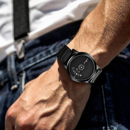 Relógio No Pointer Black em Inox