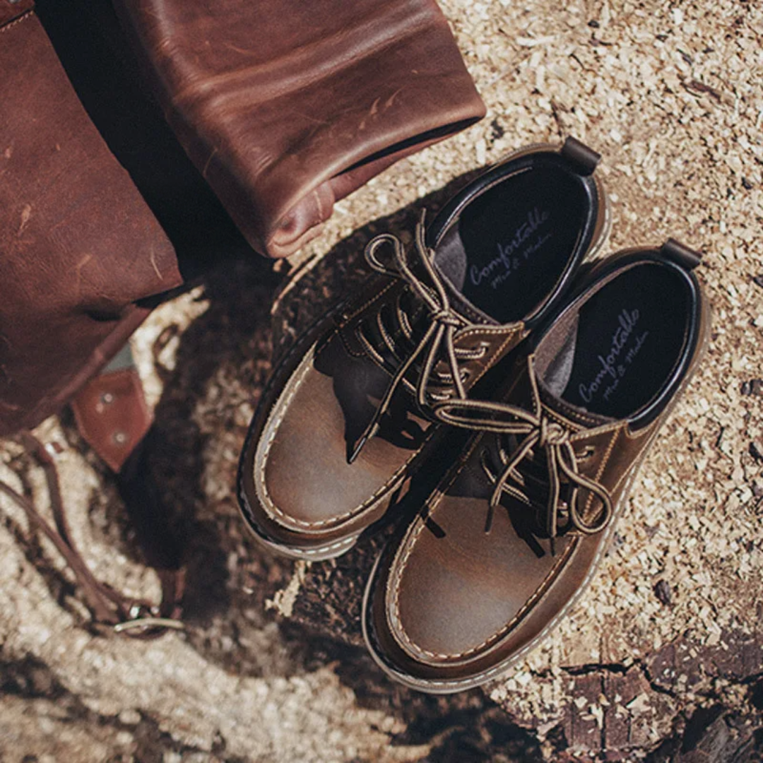 Mocassim Masculino em Couro Nigel