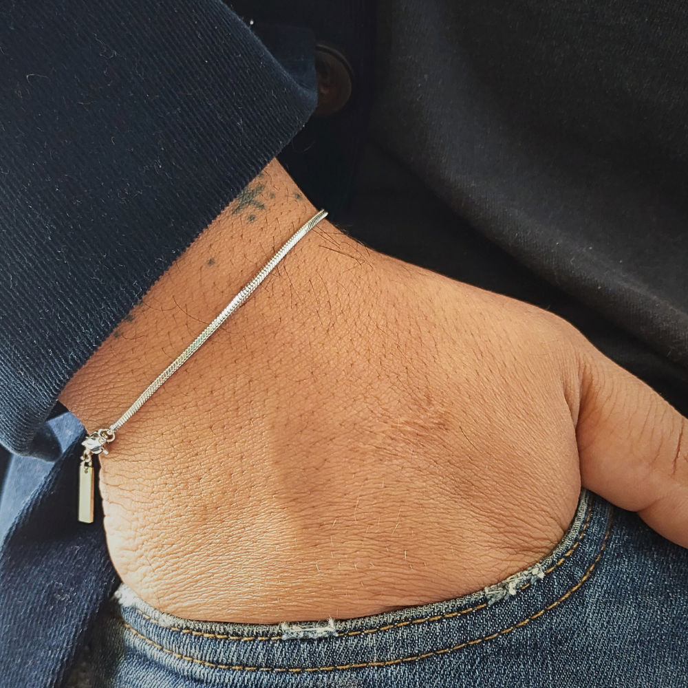 Pulseira Reed Prata Inox
