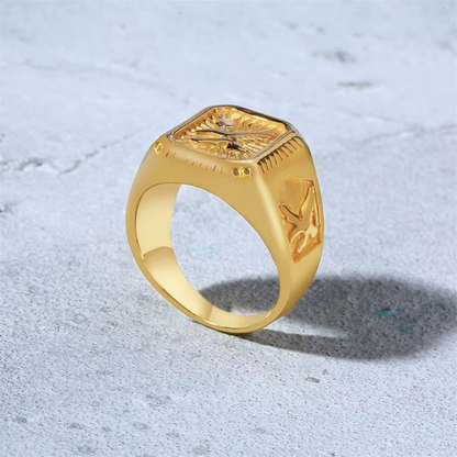 Anel Eagle Ouro 18k
