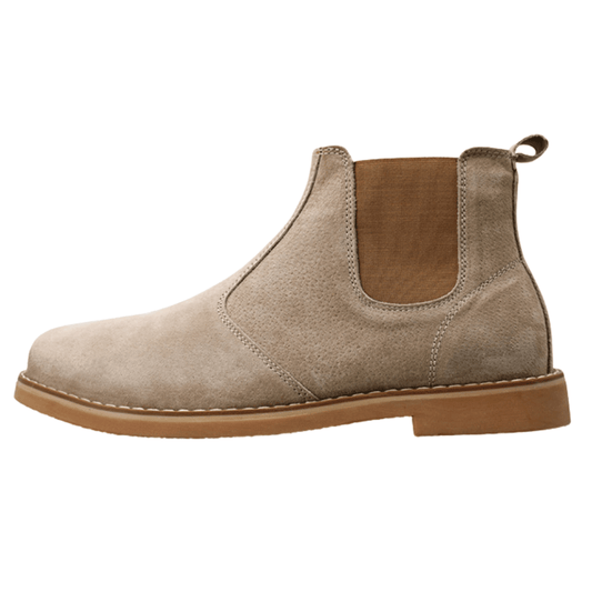 Bota de Camurça Rochester Bege