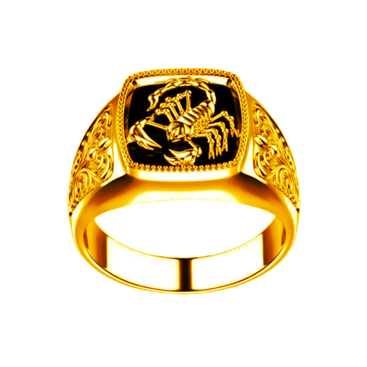 Anel Scorpion Ouro Inox