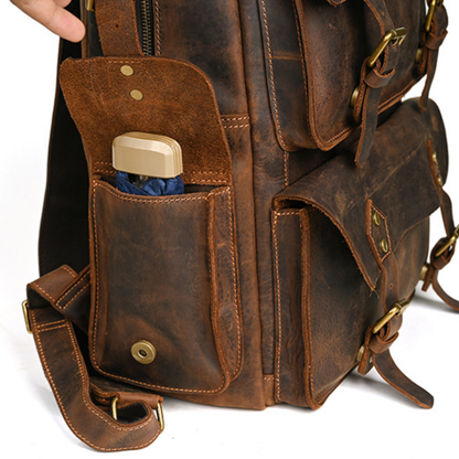Mochila em Couro Legítimo Copenhagen