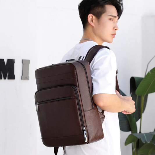Mochila em Couro Frankfurt