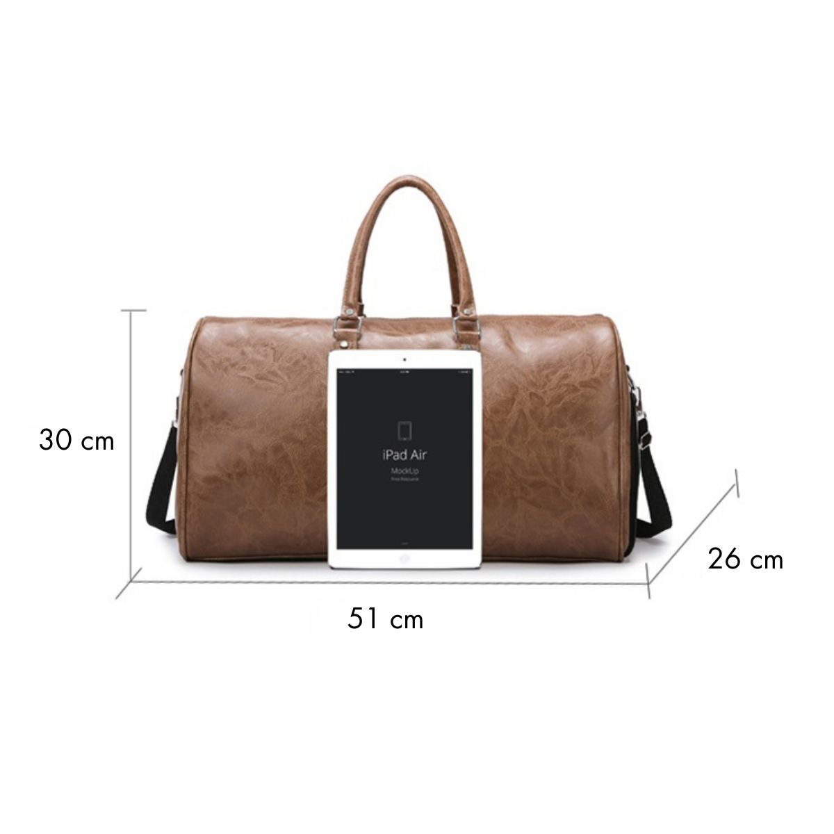 Bolsa de Viagem em Couro Florença