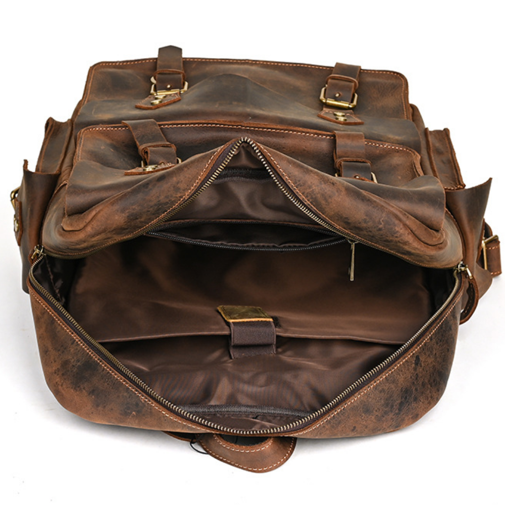 Mochila em Couro Legítimo Copenhagen