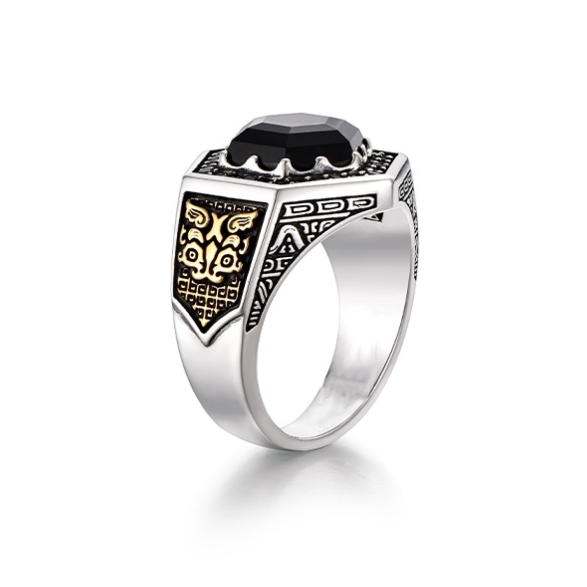 Anel Mysterious Prata Inox