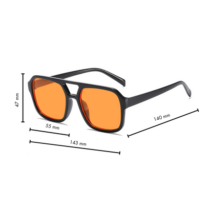 Óculos de Sol Delvaux - Orange Lens