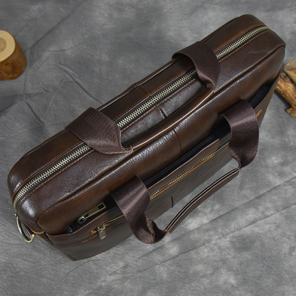Bolsa Executiva em Couro Legítimo Bergen