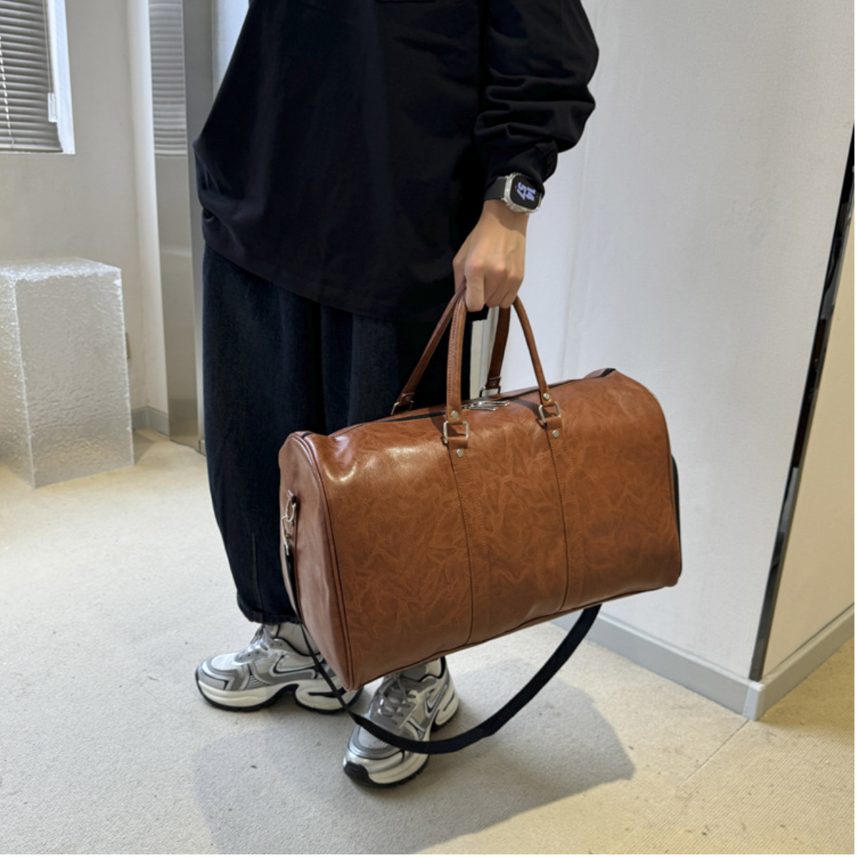 Bolsa de Viagem em Couro Florença