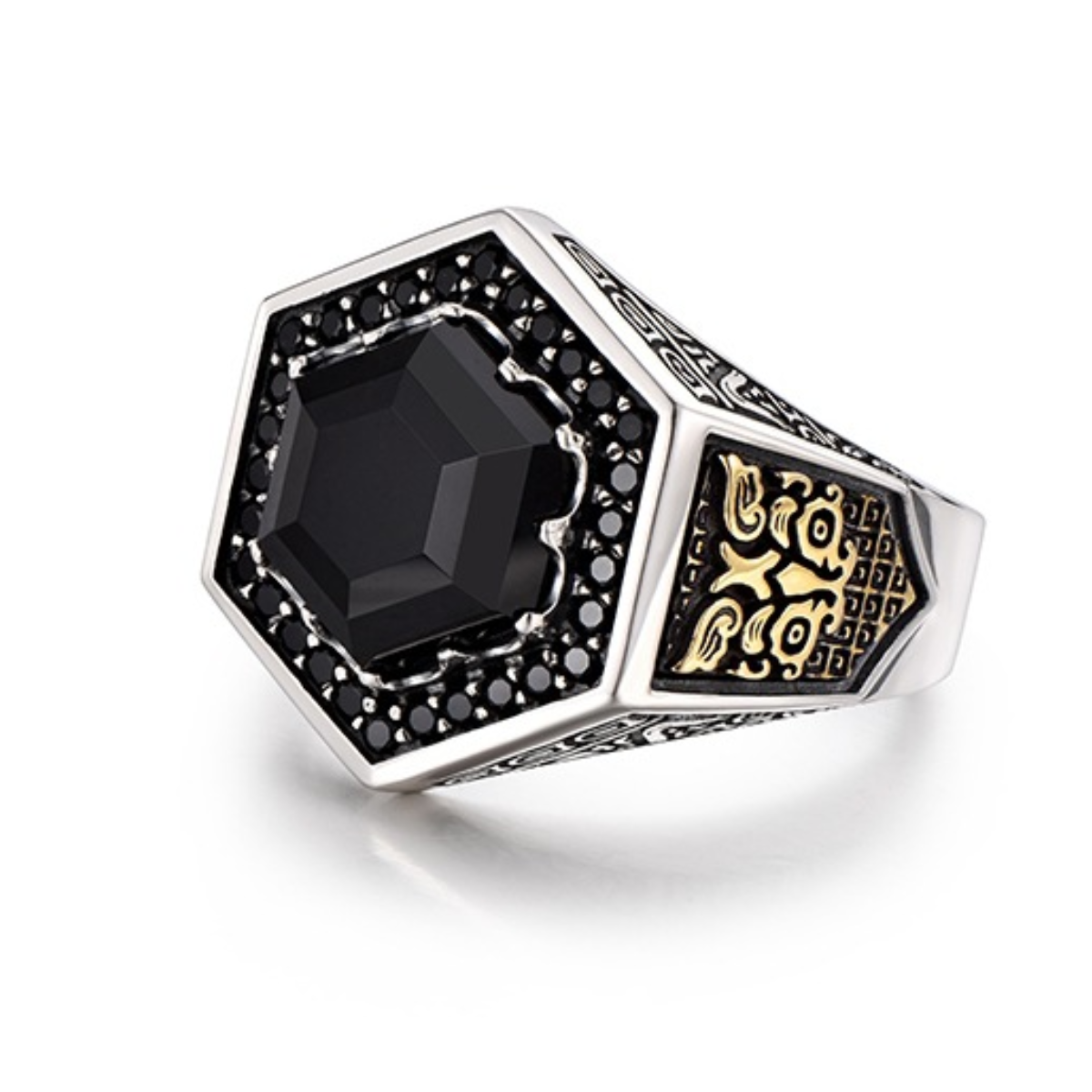 Anel Mysterious Prata Inox
