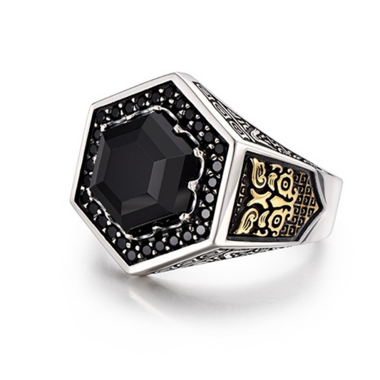 Anel Mysterious Prata Inox