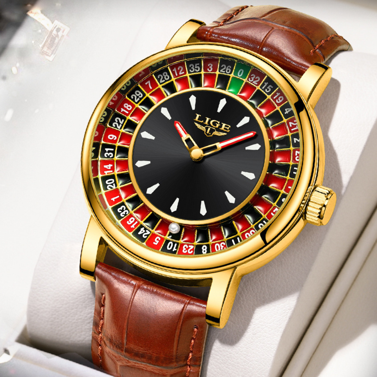 Relógio Lige Casino Design