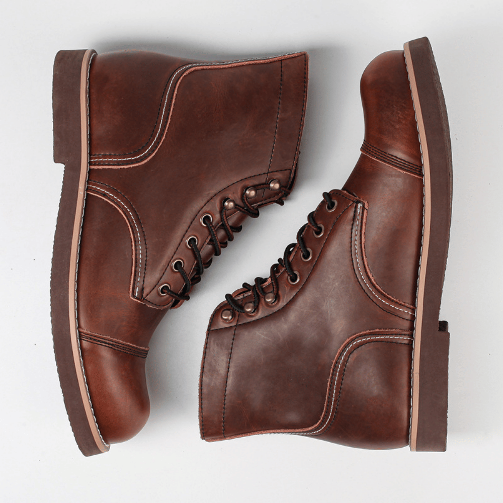Bota Masculina de Couro Legítimo Théodore
