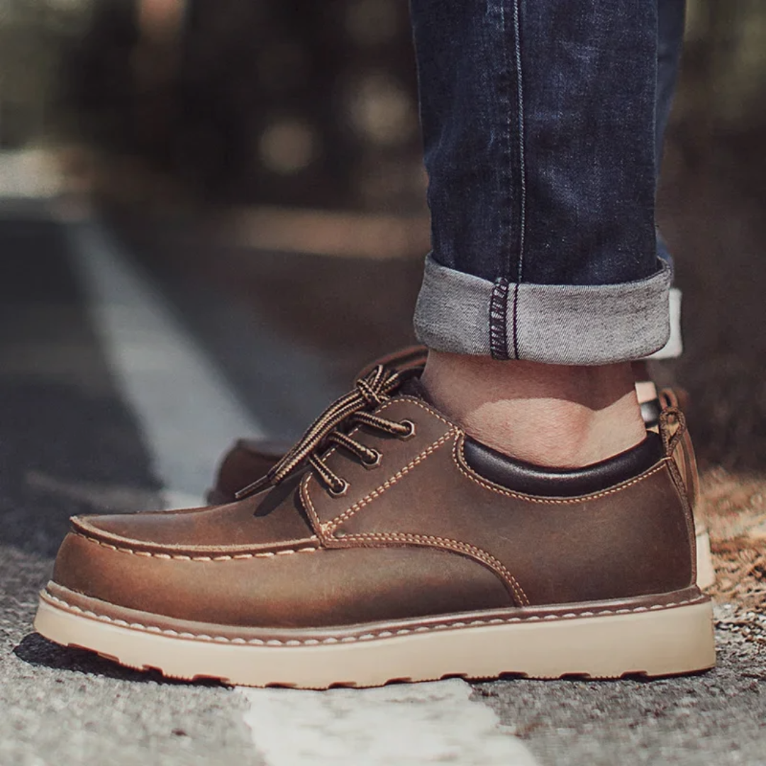 Mocassim Masculino em Couro Nigel