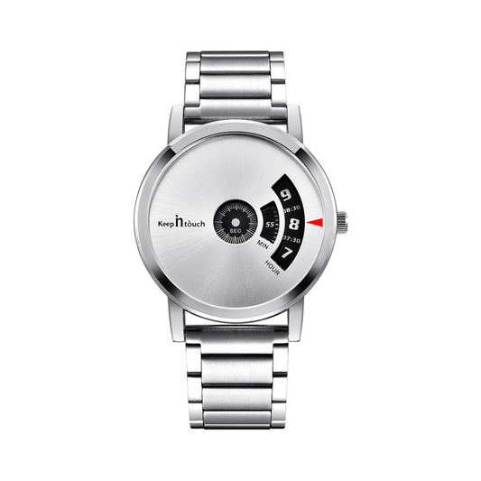 Relógio No Pointer em Inox