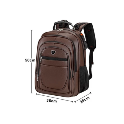 Mochila em Couro Leipzig