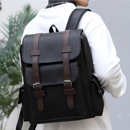 Mochila em Couro New York