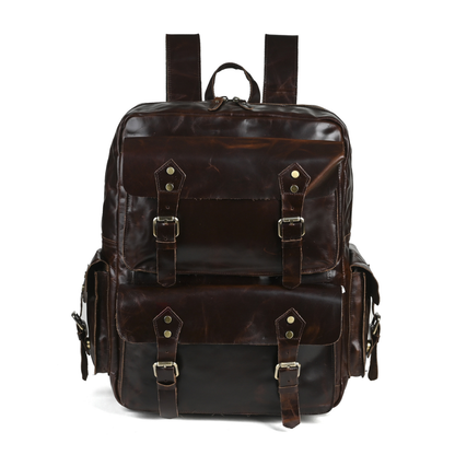 Mochila em Couro Legítimo Copenhagen