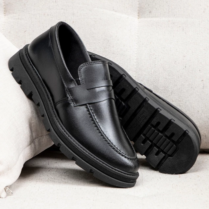 Mocassim Masculino Tratorado em Couro Hilbert