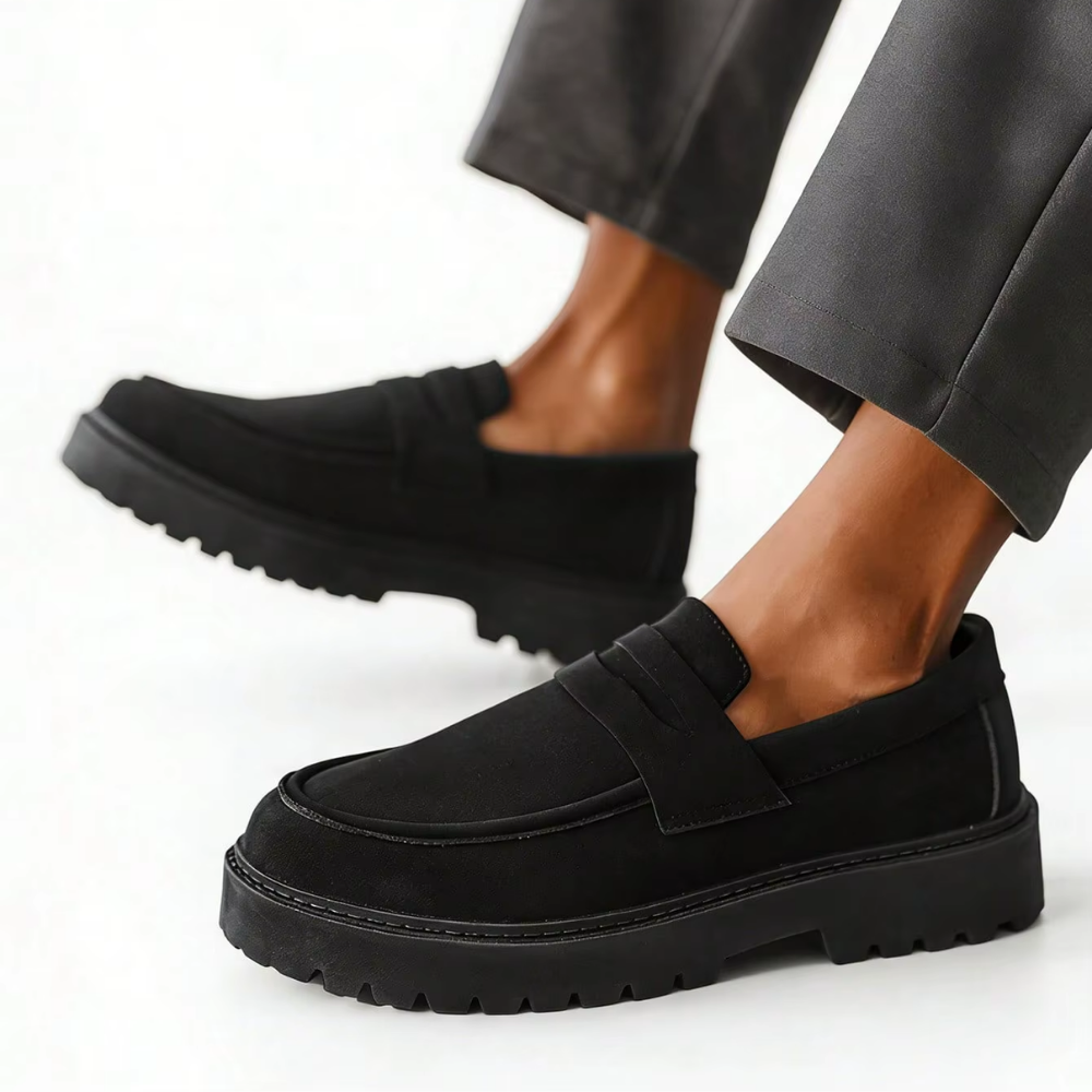 Mocassim Masculino em Suede Mohamed