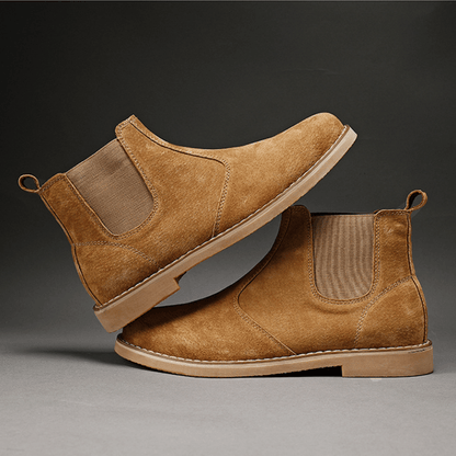 Bota de Camurça Rochester Caramelo