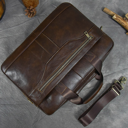 Bolsa Executiva em Couro Legítimo Bergen