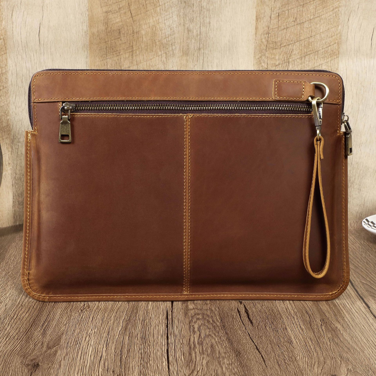 Bolsa para Notebook em Couro Osaka