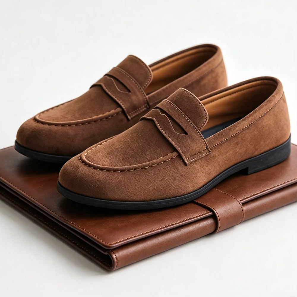 Mocassim Masculino em Suede Hassan