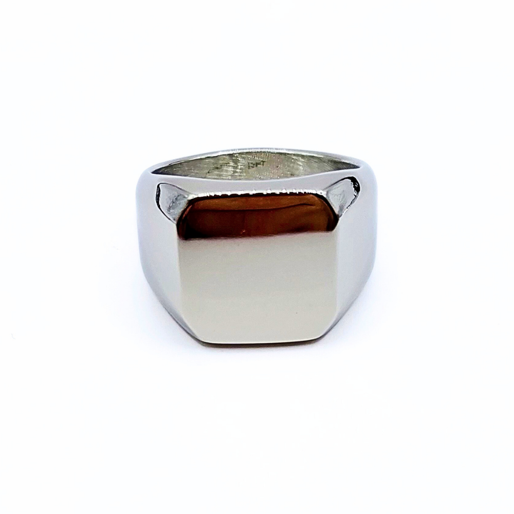 Anel Napoleon Prata Inox