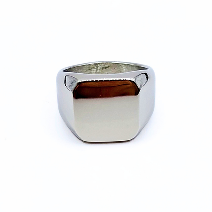 Anel Napoleon Prata Inox