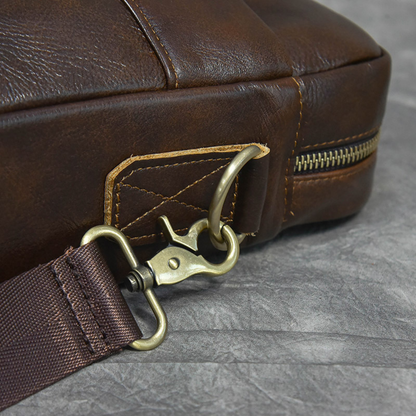 Bolsa Executiva em Couro Legítimo Bergen
