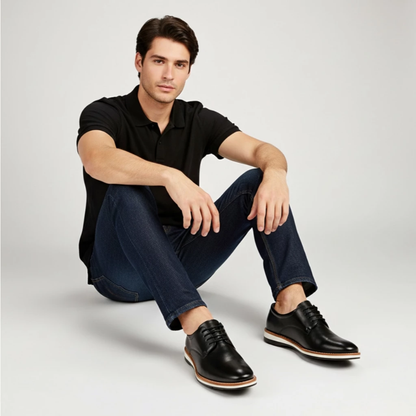 Sapato Oxford Masculino Journée – Couro Sintético Premium