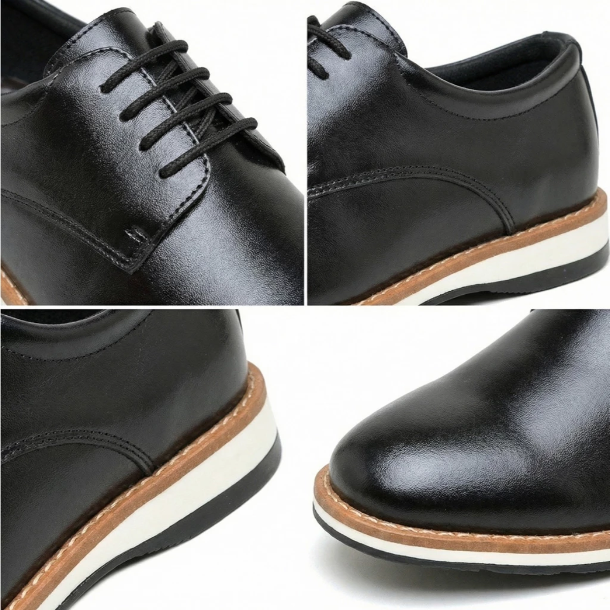 Sapato Oxford Masculino Journée – Couro Sintético Premium