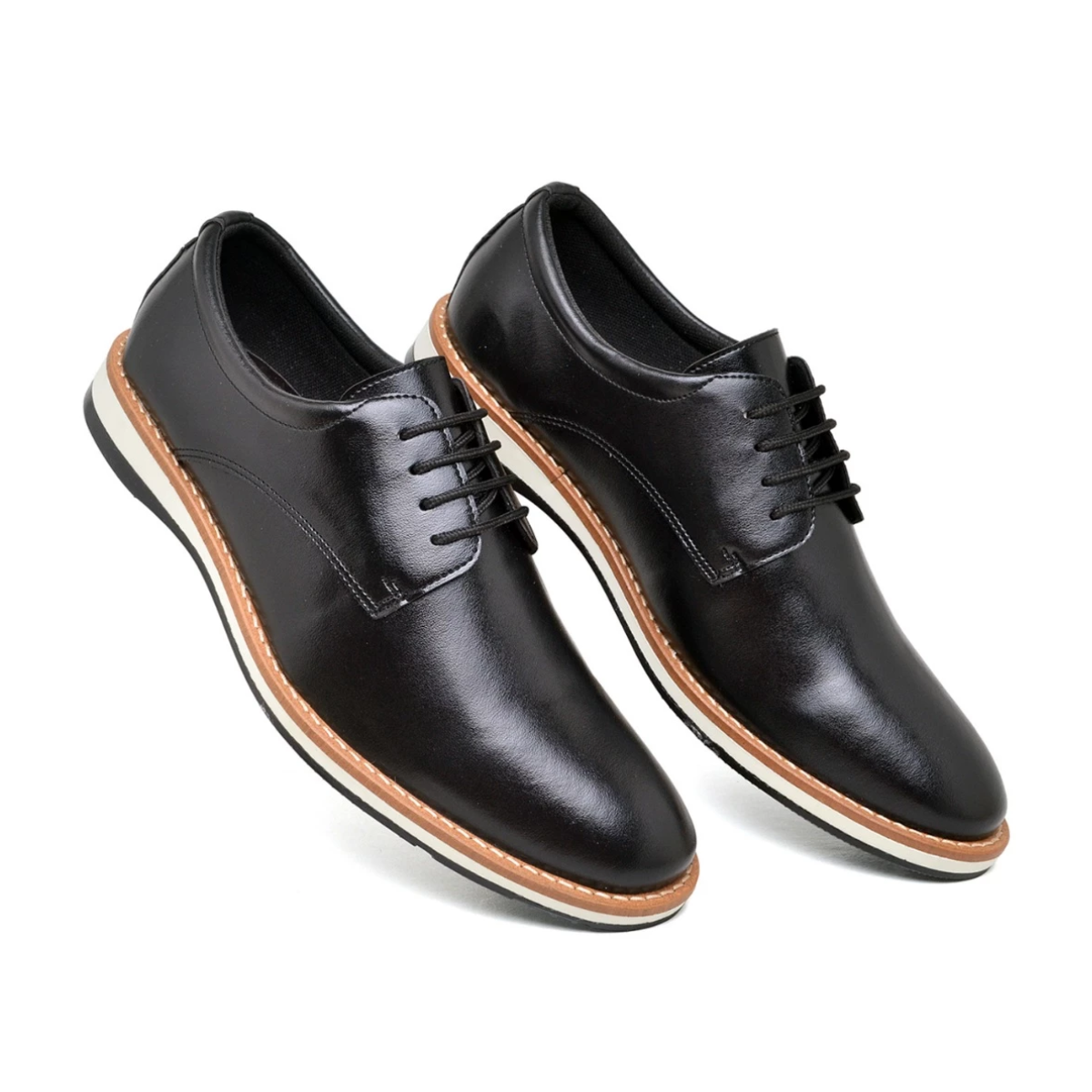Sapato Oxford Masculino Journée – Couro Sintético Premium