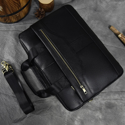 Bolsa Executiva em Couro Legítimo Bergen