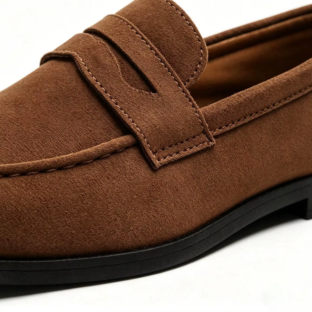 Mocassim Masculino em Suede Hassan