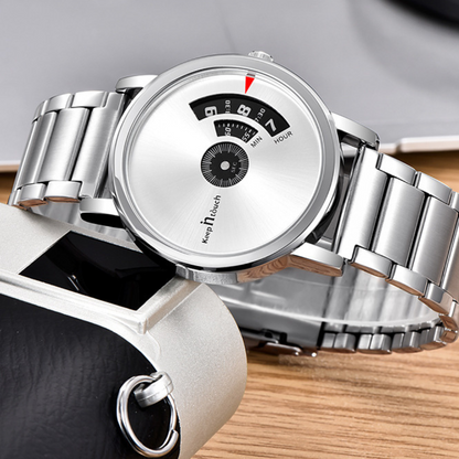 Relógio No Pointer em Inox