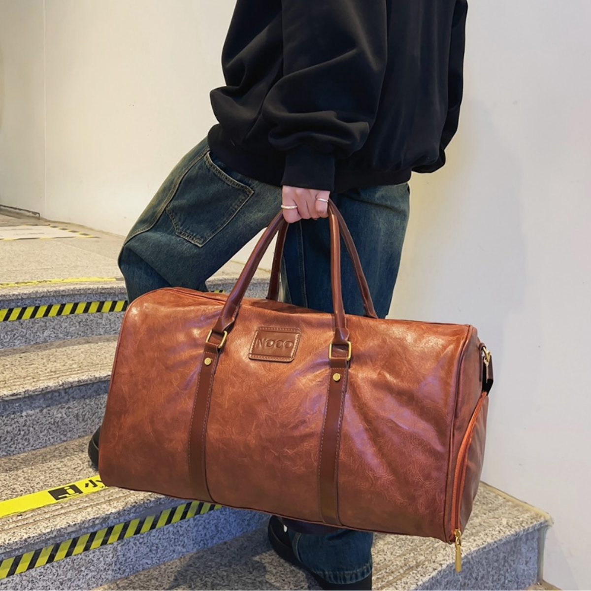 Bolsa de Viagem em Couro Bilbao