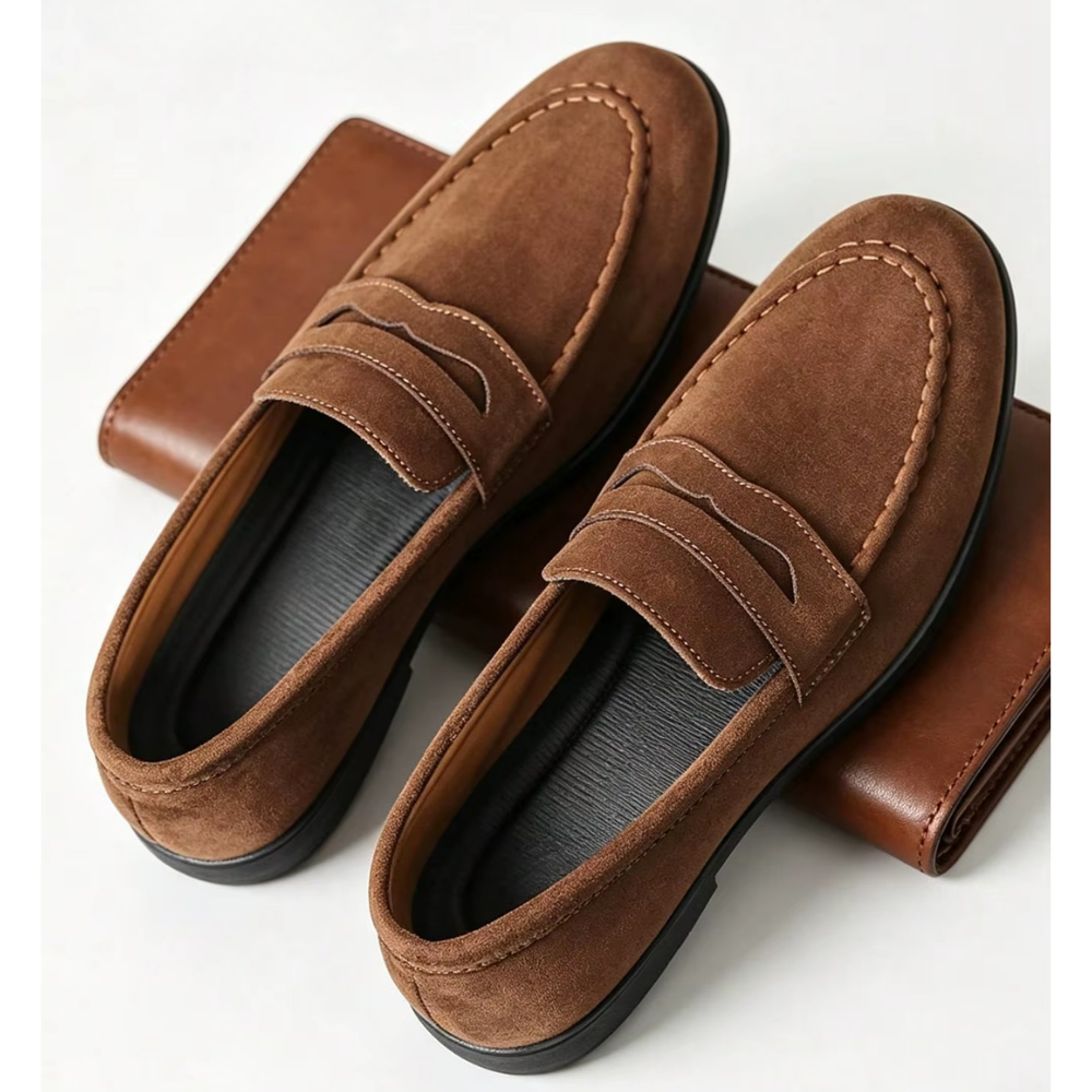 Mocassim Masculino em Suede Hassan