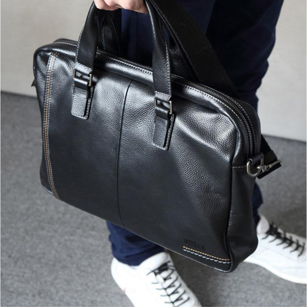 Bolsa Executiva Masculina em Couro Legítimo Austin