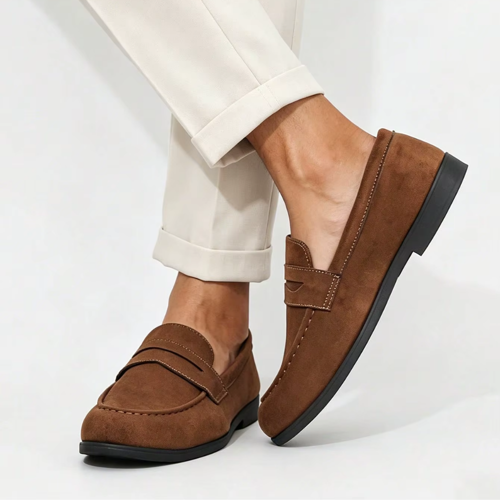 Mocassim Masculino em Suede Hassan