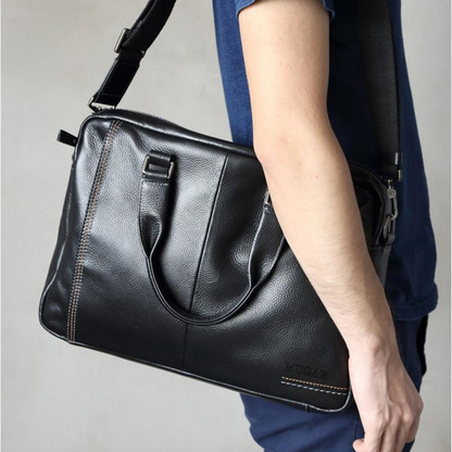 Bolsa Executiva Masculina em Couro Legítimo Austin