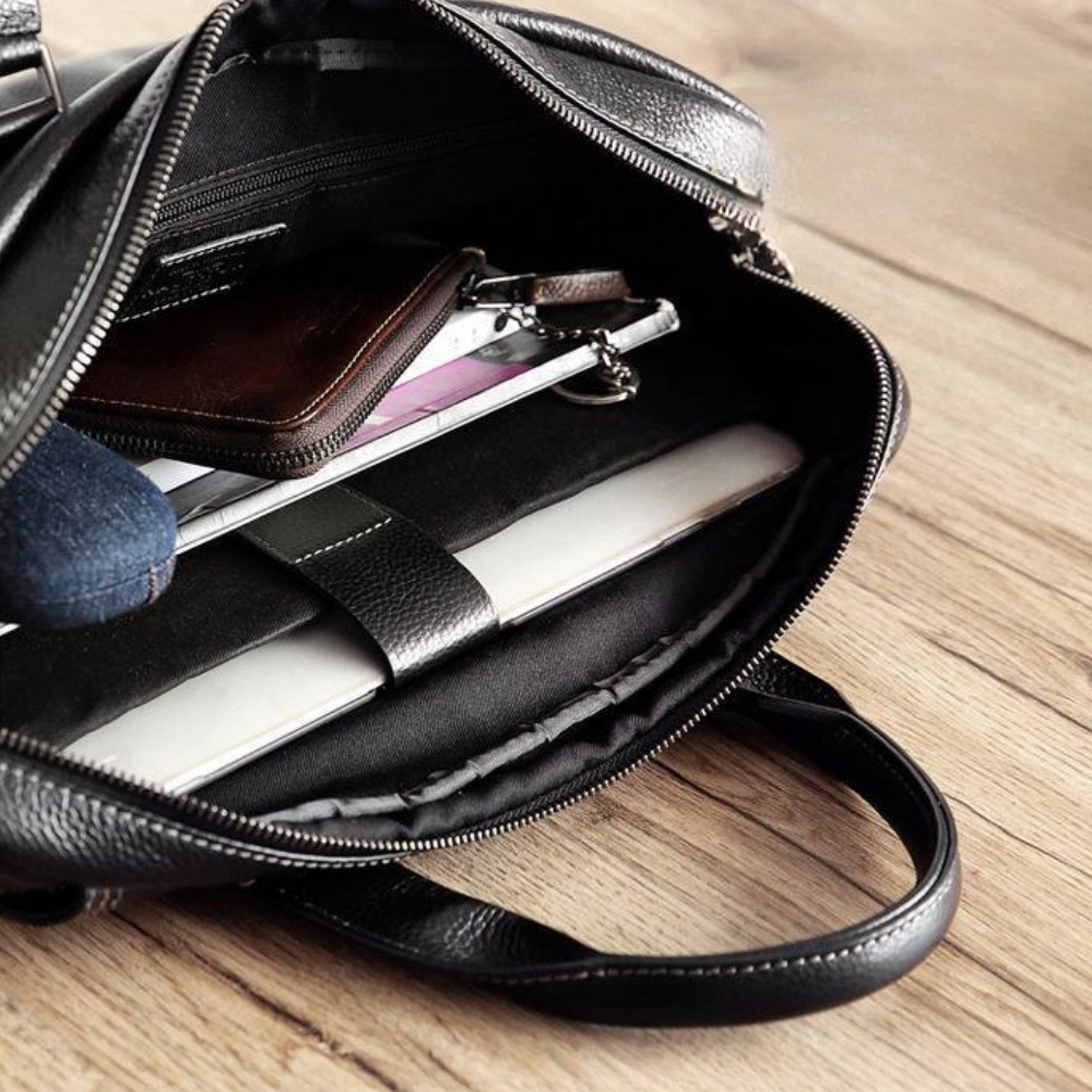 Bolsa Executiva Masculina em Couro Legítimo Austin