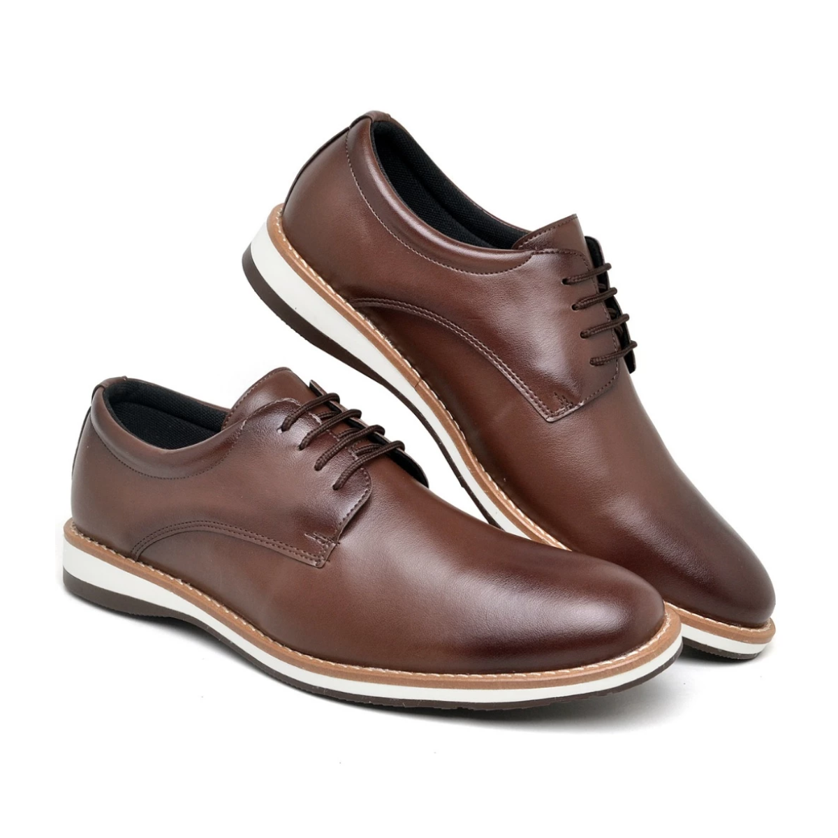 Sapato Oxford Masculino Journée – Couro Sintético Premium