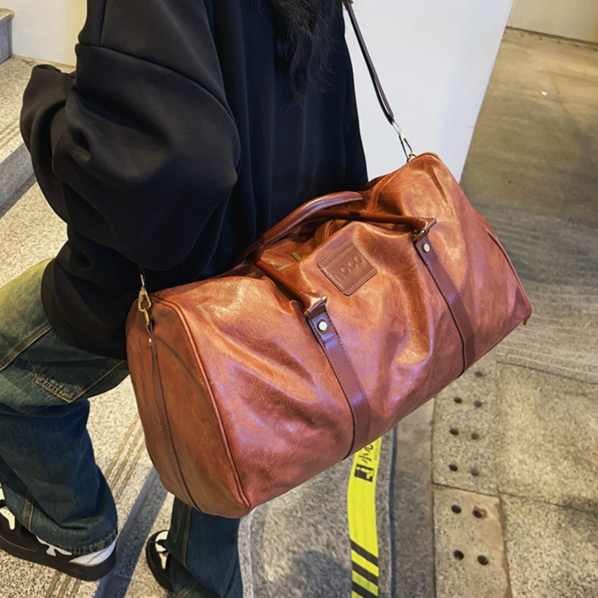 Bolsa de Viagem em Couro Bilbao