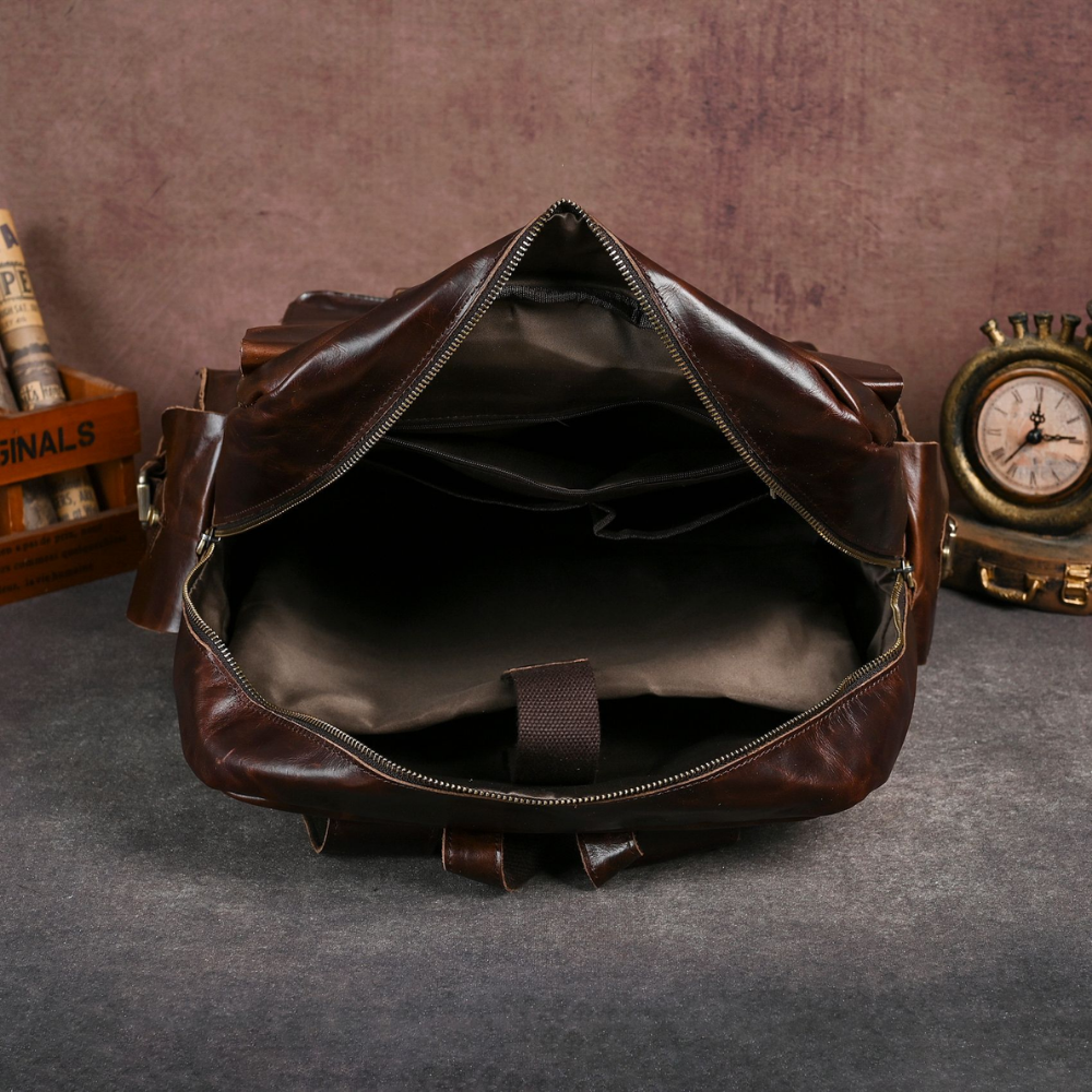 Mochila em Couro Legítimo Copenhagen