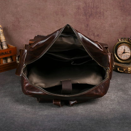 Mochila em Couro Legítimo Copenhagen