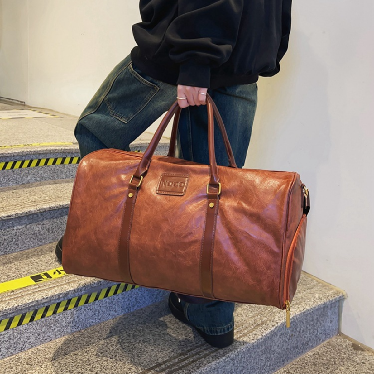 Bolsa de Viagem em Couro Bilbao